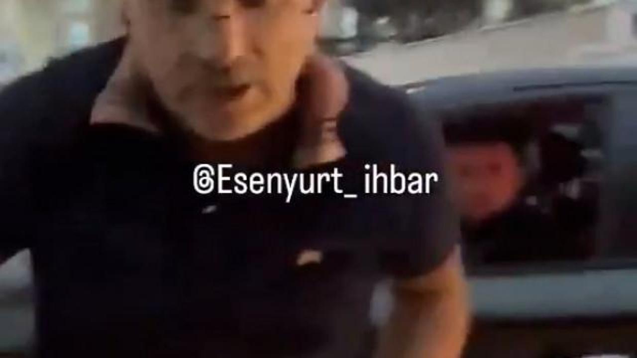 Esenyurt'ta yol verme kavgası yumruklu saldırıya dönüştü