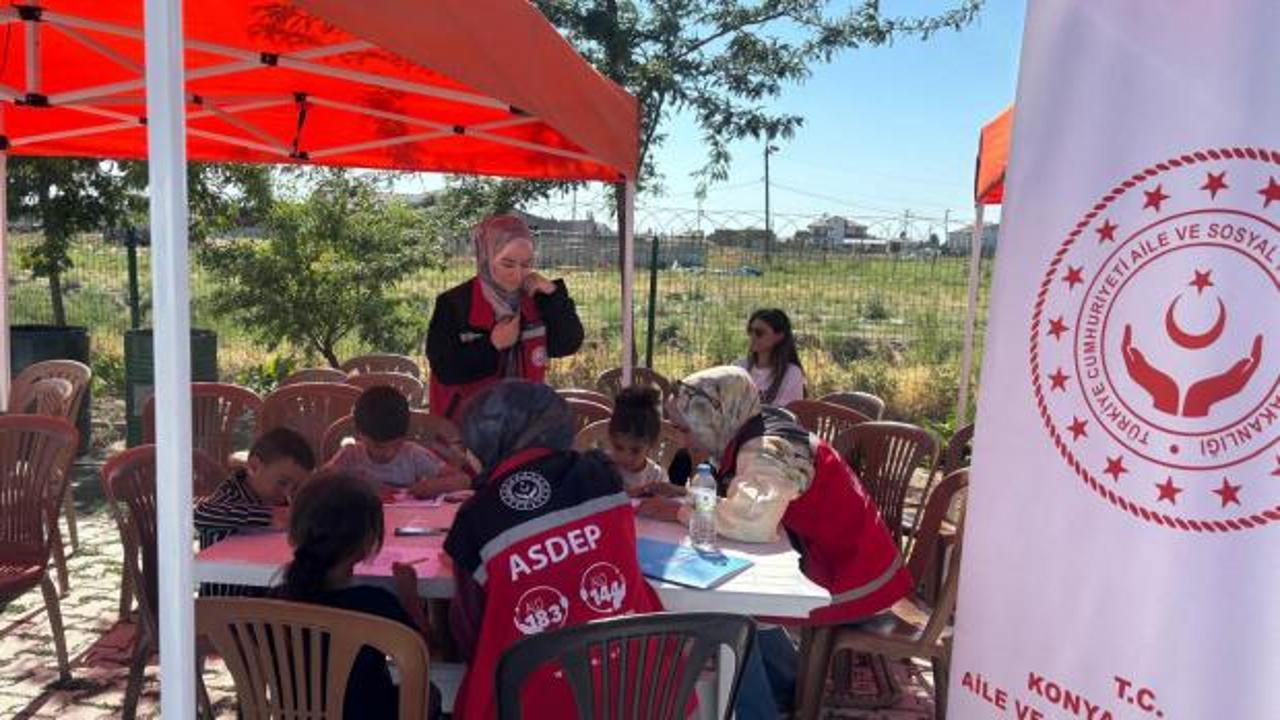 Konya'da mevsimlik işçi ailelerine kapsamlı sosyal destek: Sağlık, eğitim ve eğlence bir arada sunuldu
