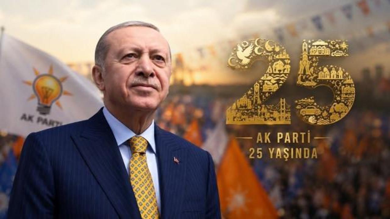 AK Parti'nin 25. yılı: Erdoğan yeni vizyon belgesini millete duyuracak
