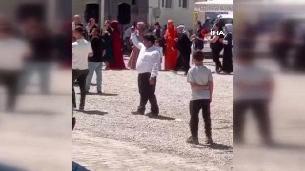 Gaziantep'te düğünde muhtardan havaya ateş: Davetliler panik yaşadı