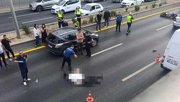Ankara'da feci kaza: Motosikletli uzman çavuş hayatını kaybetti