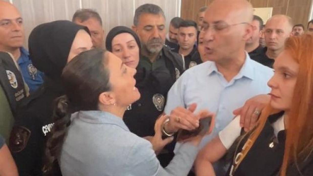 Bozbey'in ilk duruşmasında gerginlik: CHP'li vekil polisle tartıştı