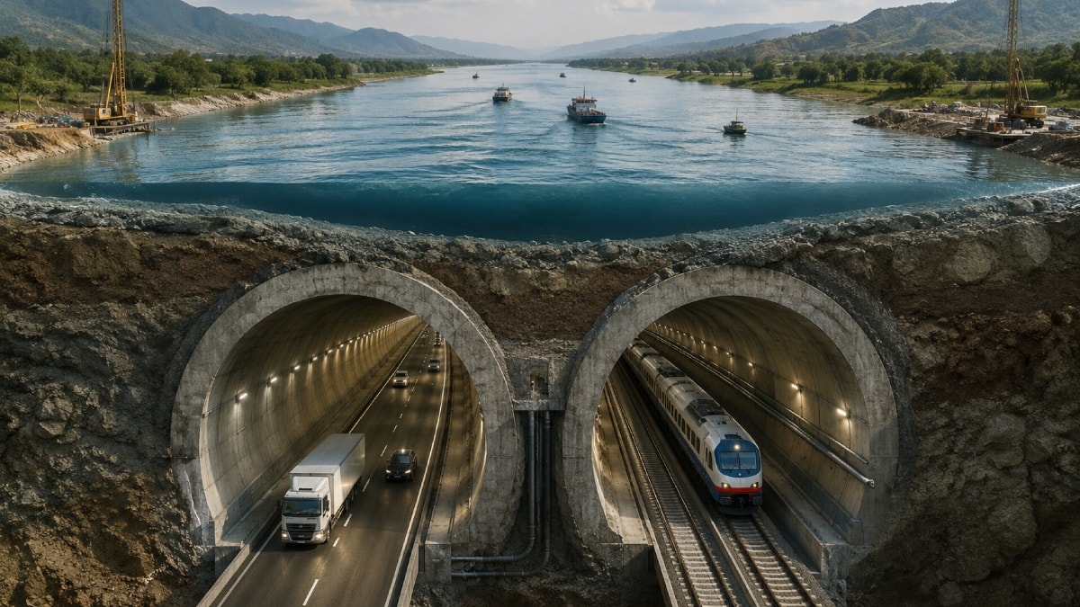 Dev nehrin altından devasa tünel projesi: 6 saatlik çile 20 dakikaya iniyor