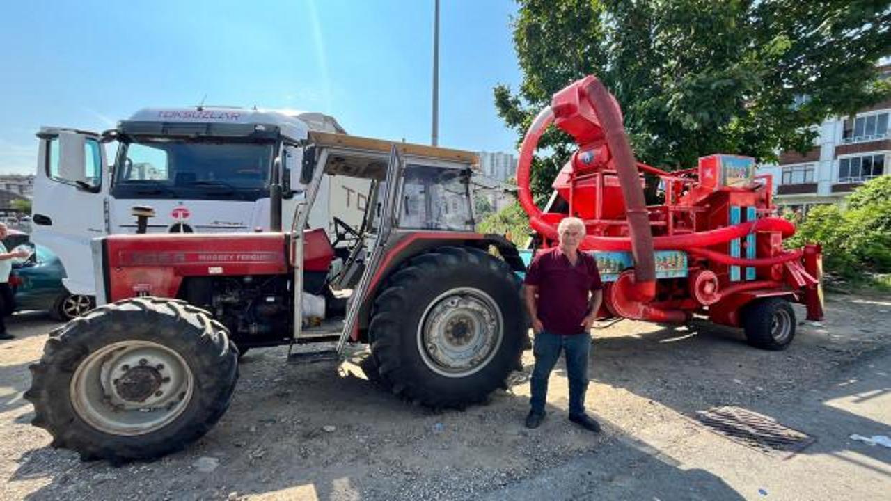 Ordu'da fındık mesaisi: Patozcular saatte 6 bin TL kazanıyor