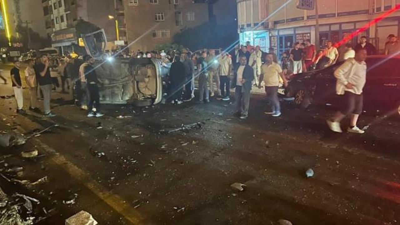 Bursa'da kırmızı ışık ihlali kazaya neden oldu: 1'i ağır 5 kişi yaralandı