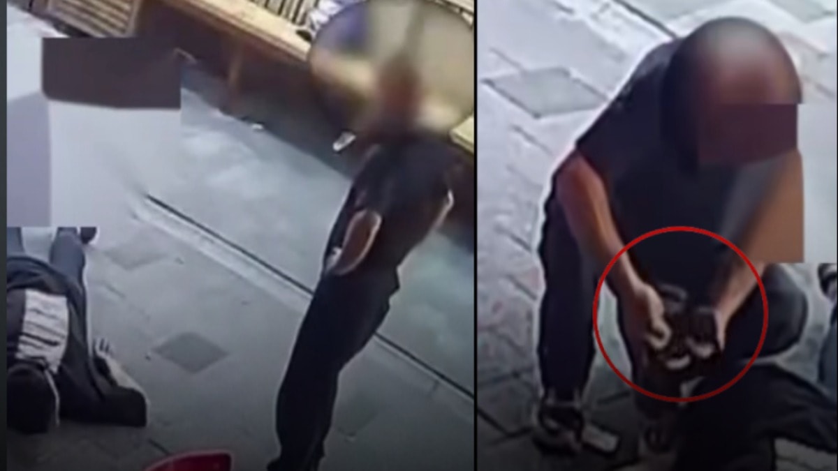 Kalbi duran genci soyan hırsız güvenlik kameralarına yakalandı