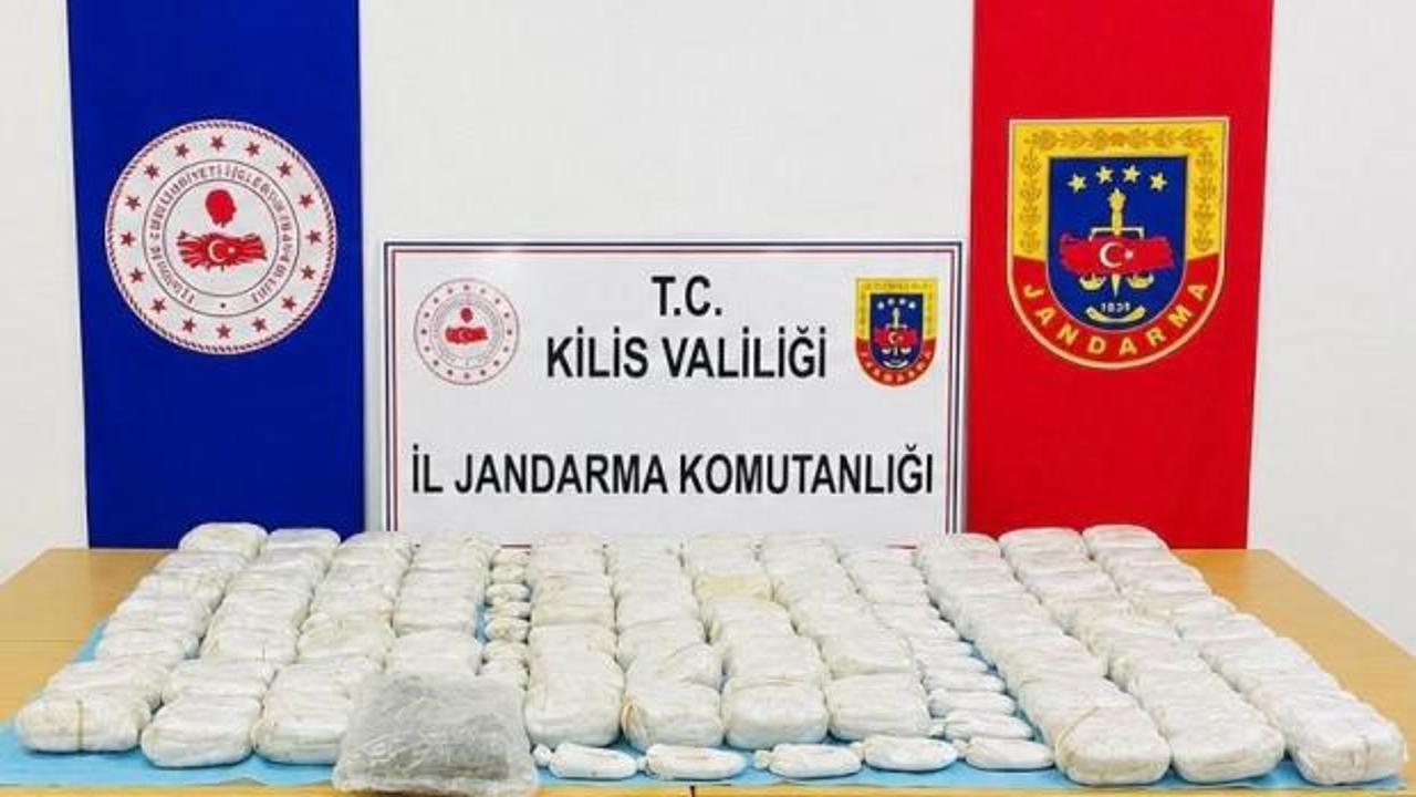 Kilis'te Devasa Uyuşturucu Operasyonu: 90 Kilo Sentetik Uyuşturucu Ele Geçirildi