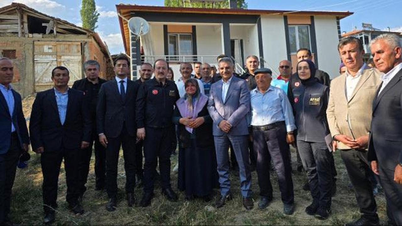 Yozgat'ta depremzedeler yeni yuvalarına kavuştu: AFAD Başkanı Pehlivan incelemelerde bulundu
