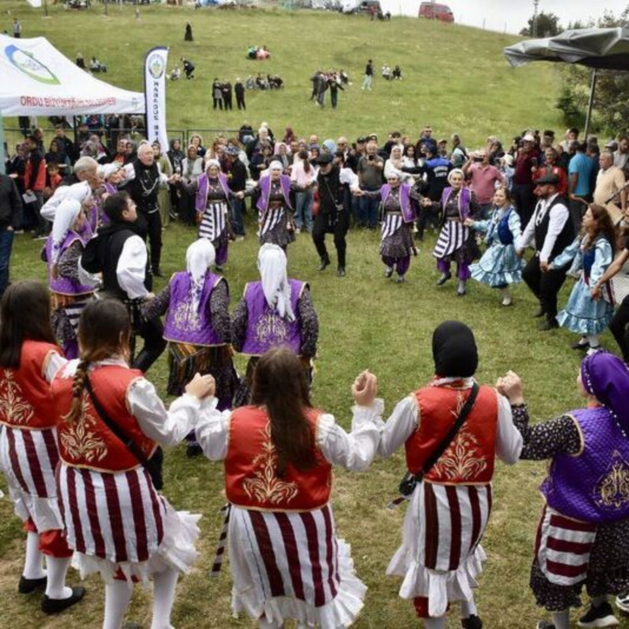 Ordu'da geleneksel Çambaşı Yayla Festivali renkli görüntülerle başladı