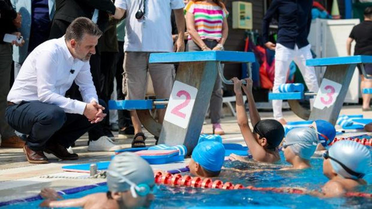 Bursa'da Yaz Spor Okulları binlerce çocuğu sporla buluşturuyor