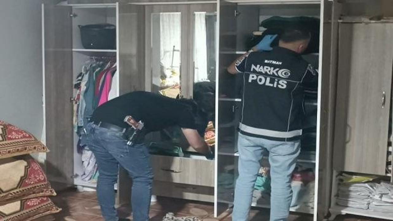 Batman'da uyuşturucu ticaretine büyük darbe: 5 zehir taciri tutuklandı
