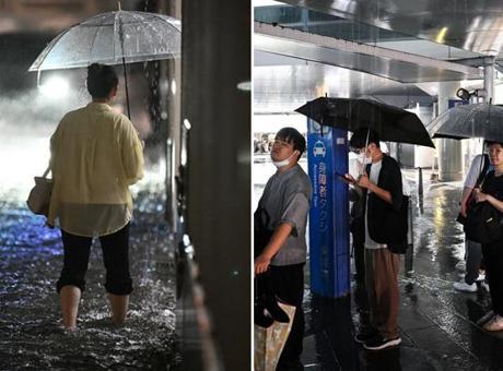 Japonya'yı tarihi yağmur felaketi vurdu: 5 kişi hayatını kaybetti, havalimanı felç oldu