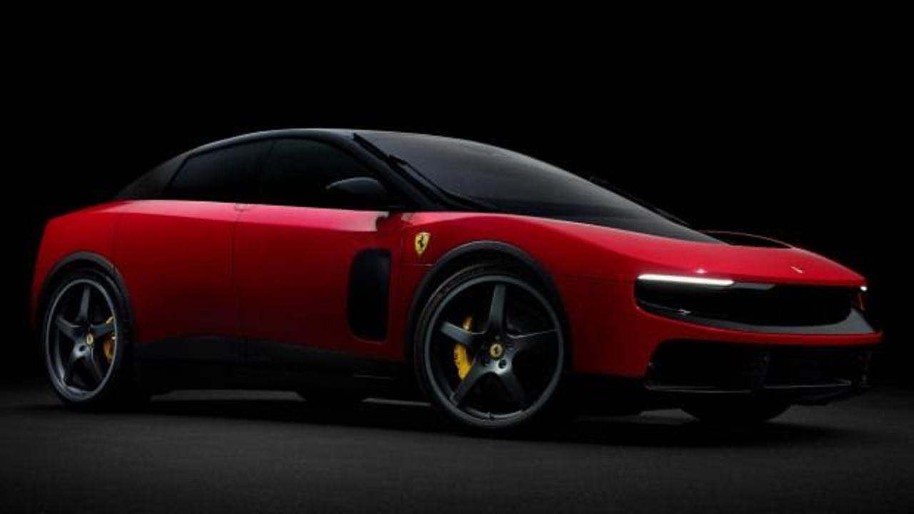Ferrari'nin ilk elektrikli modeli tartışmalı tasarımıyla dikkat çekti: Rekor fiyata alıcı buldu