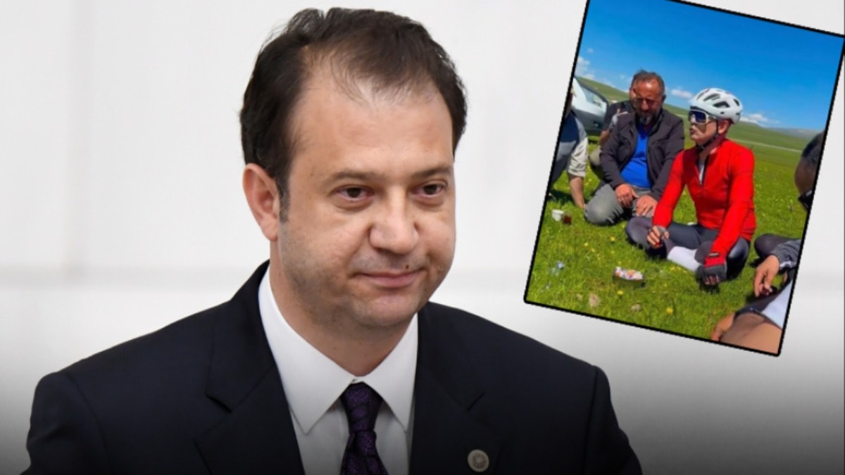 Vekilin 'tayt şovu' kamuoyunda tepki topladı