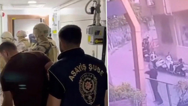 Kağıthane'deki silahlı saldırının güvenlik kamerası görüntüleri ortaya çıktı: 'Şapkalılar' suç örgütüne operasyon