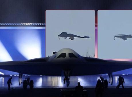 ABD semalarında tartışma yaratan gizemli silüet: Yeni nesil bombardıman uçağı mı?