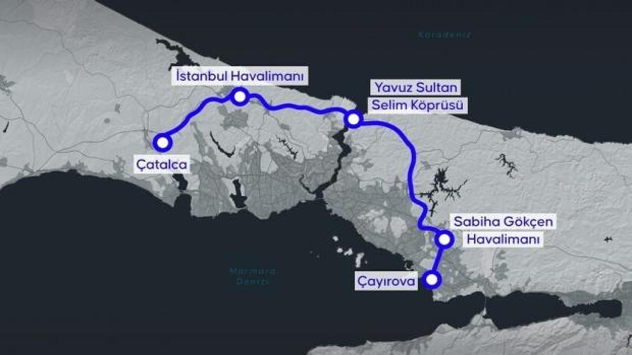 İstanbul'un dev demir yolu projesinde ihale tarihi belli oldu: 122 kilometrelik hat için düğmeye basılıyor