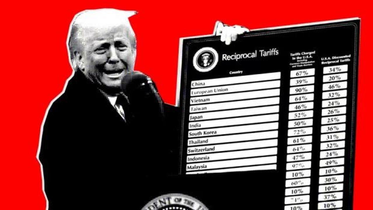 Trump'tan 60'tan fazla ülkeye yeni gümrük vergisi hamlesi