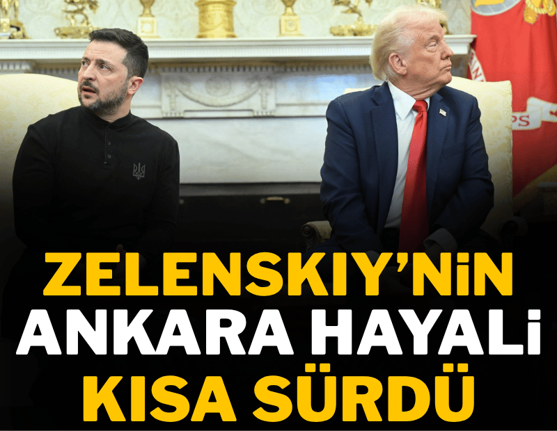 Zelenskiy'nin Ankara ziyareti bekleneni vermedi: Görüşmede kritik detay