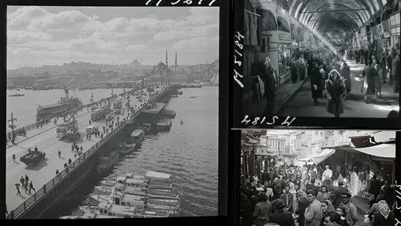 İstanbul'un 70 yıllık görüntüleri İsveç arşivinde ortaya çıktı
