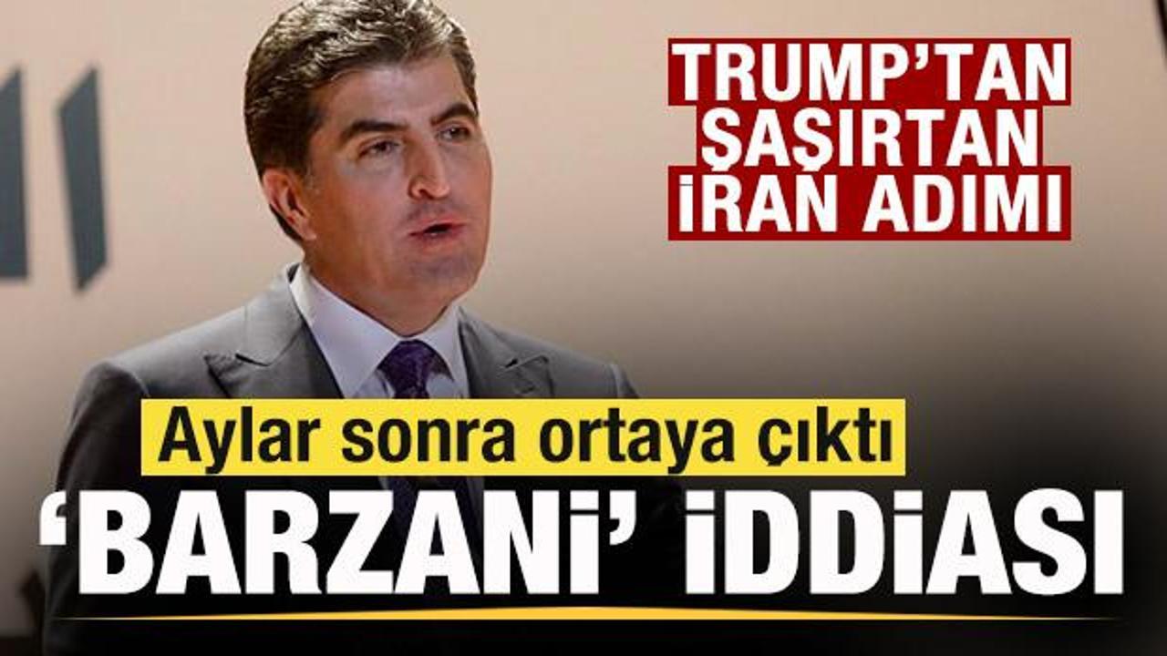 Trump’ın İran hamlesinde Barzani iddiası: Gizli kanal aylar sonra gündemde