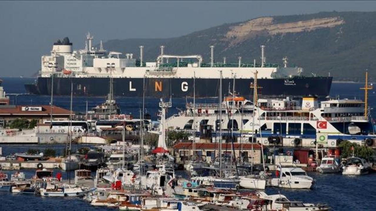 Cezayir'den yola çıkan LNG gemisi Marmara Ereğlisi Terminali'ne demirledi
