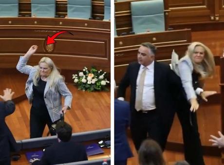 Kosova Meclisi'nde yumurtalı protesto: Başbakan Kurti hedef oldu