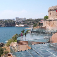 Antalya'nın 2 bin yıllık simgesi Hıdırlık Kulesi yeniden ziyarete açıldı