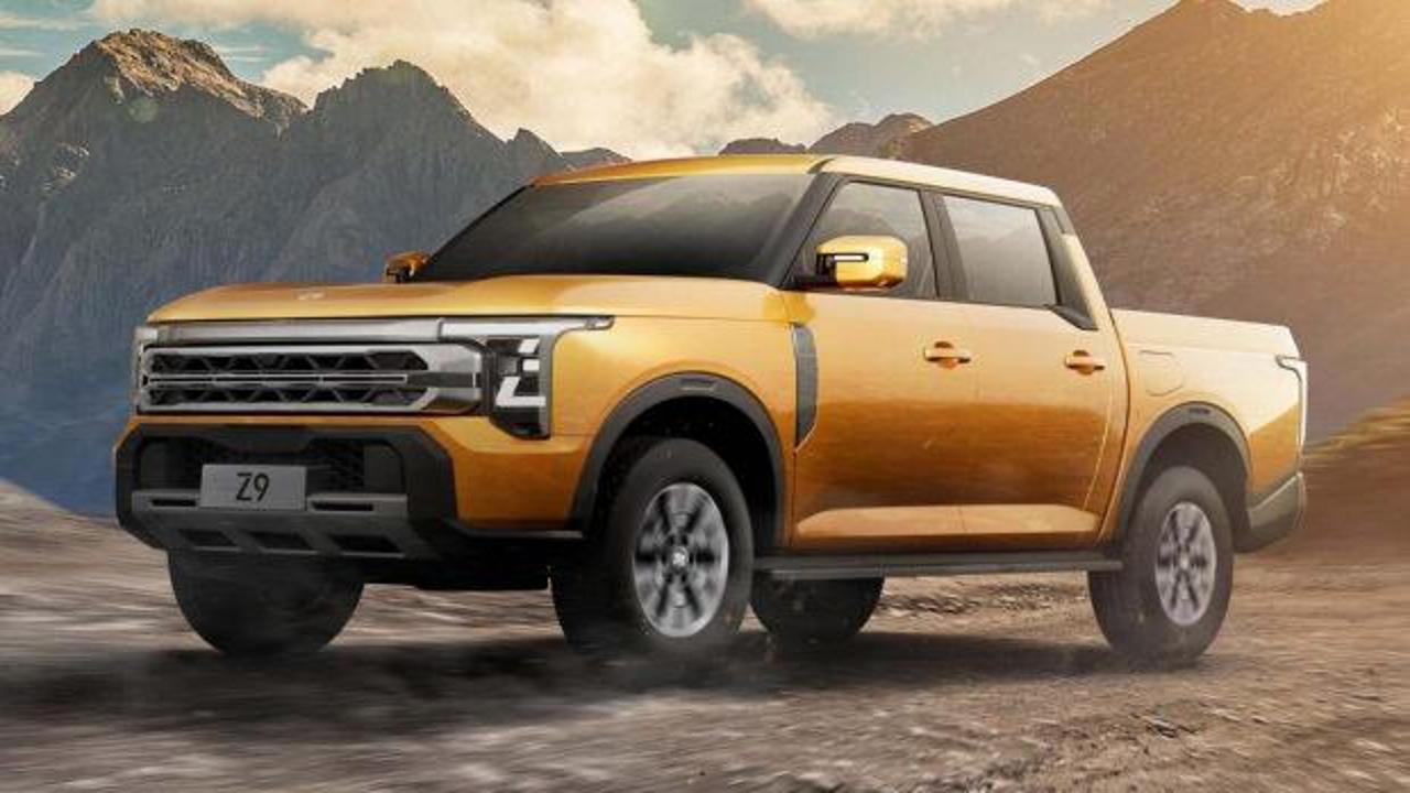 Çinli otomotiv devi Dongfeng, Türkiye pazarına Z9 pick-up ile giriş yapıyor