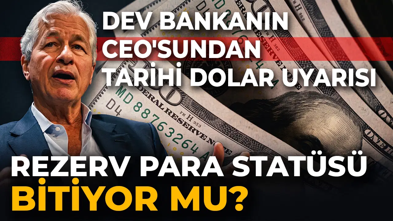 JPMorgan CEO'sundan çarpıcı dolar açıklaması: Küresel rezerv para dönemi sona mı eriyor?