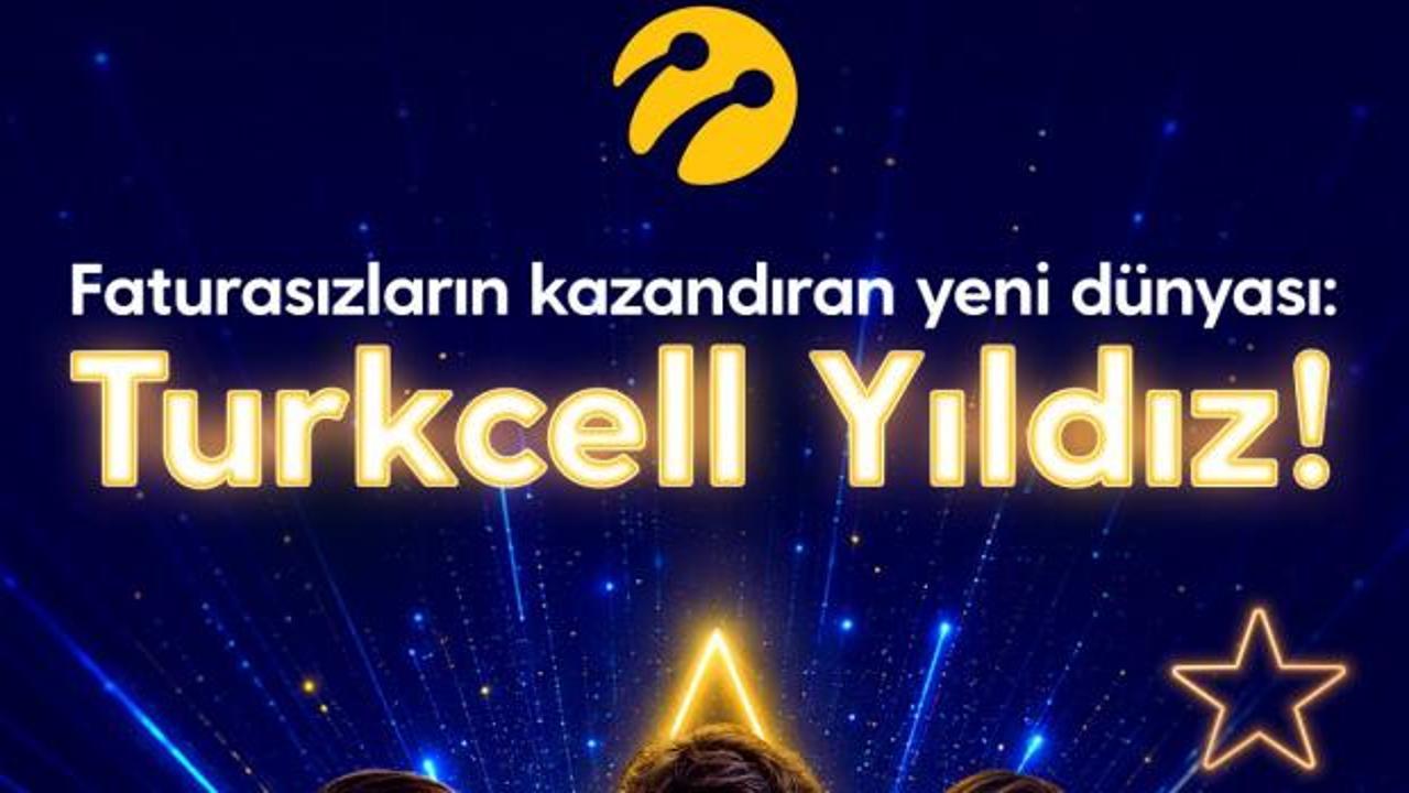 Turkcell'den faturasız müşterilere 'Yıldız' oldu: Her yüklemede kazanç