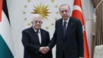 Erdoğan'dan Mahmud Abbas'a Külliye'de sıcak karşılama: 'Filistin davasından asla vazgeçmeyeceğiz'