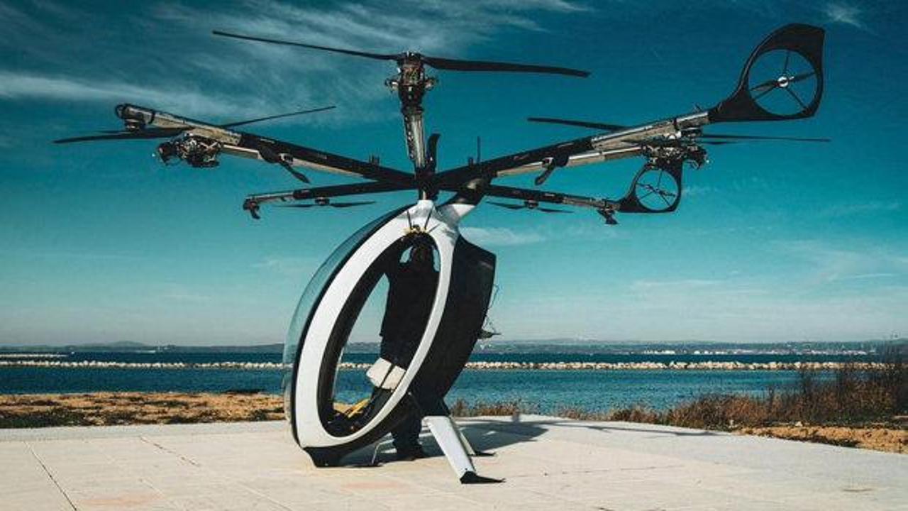 AirScooter: Pilot lisansı olmadan kullanılabilen uçan scooter tanıtıldı