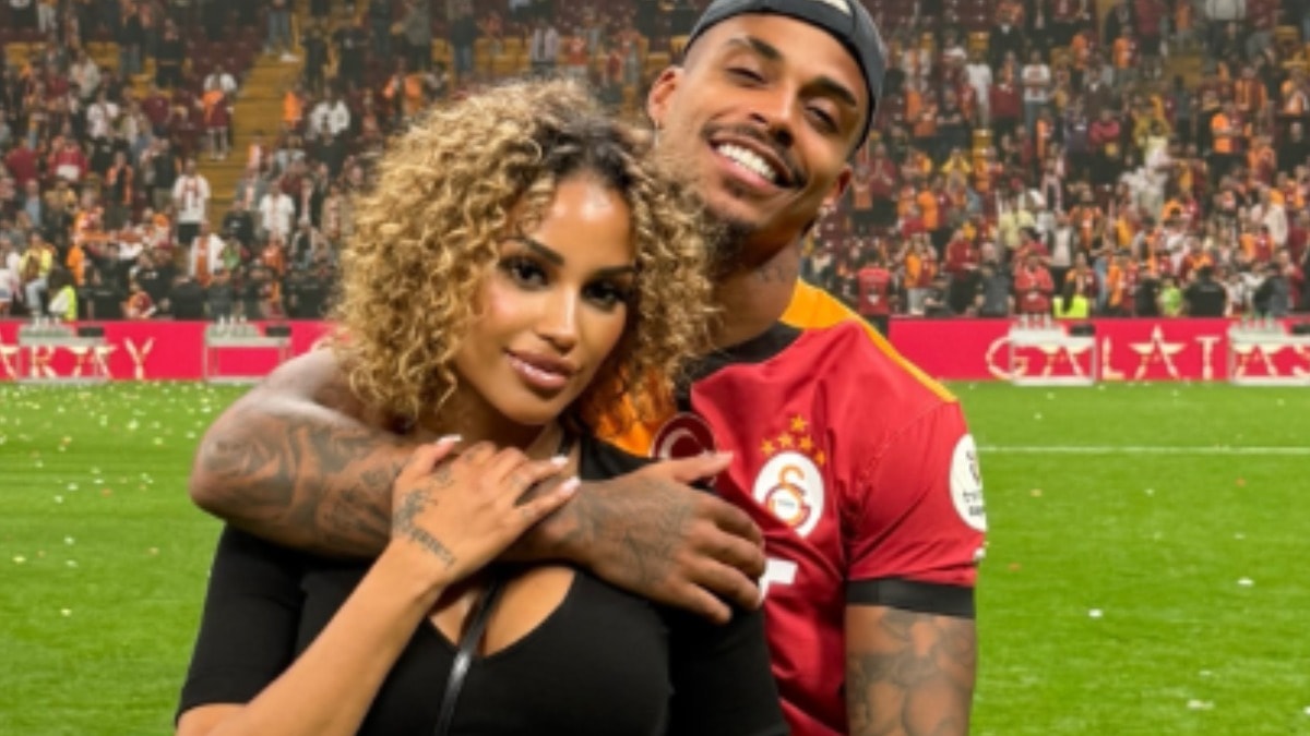 Galatasaray'ın yıldızı Lemina, eşine duygusal anlara sahne olacak sürpriz yaptı