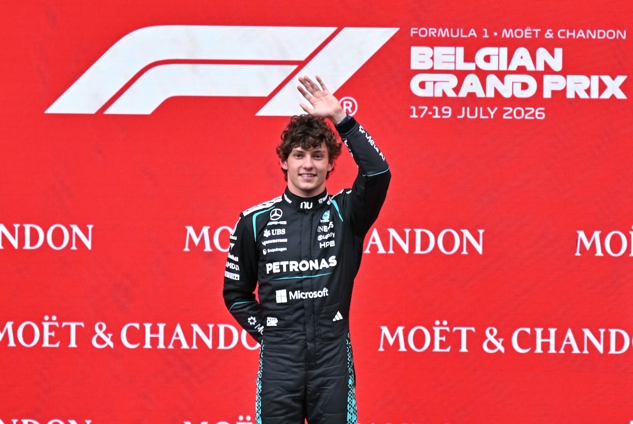 Formula 1'de Belçika Grand Prix'sinin galibi Antonelli oldu