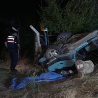 Kırıkkale'de feci kaza: Otomobil şarampole devrildi, 1 ölü 2 ağır yaralı