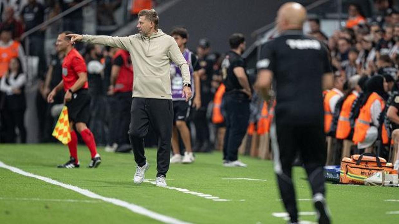 Beşiktaş'ın taraftar gücü rakip teknik direktörü hayran bıraktı