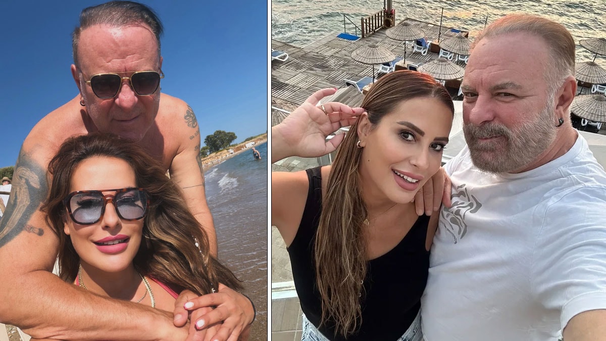 Burak Sergen ve eşi Yunanistan'da romantik bir tatil geçirdi