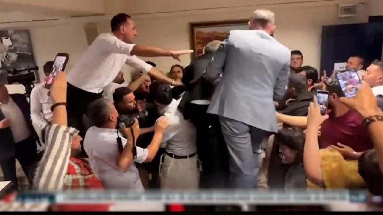 İzmir Menderes Belediyesi'nde seçim gerginliği: Kazanan belli oldu, arbede yaşandı