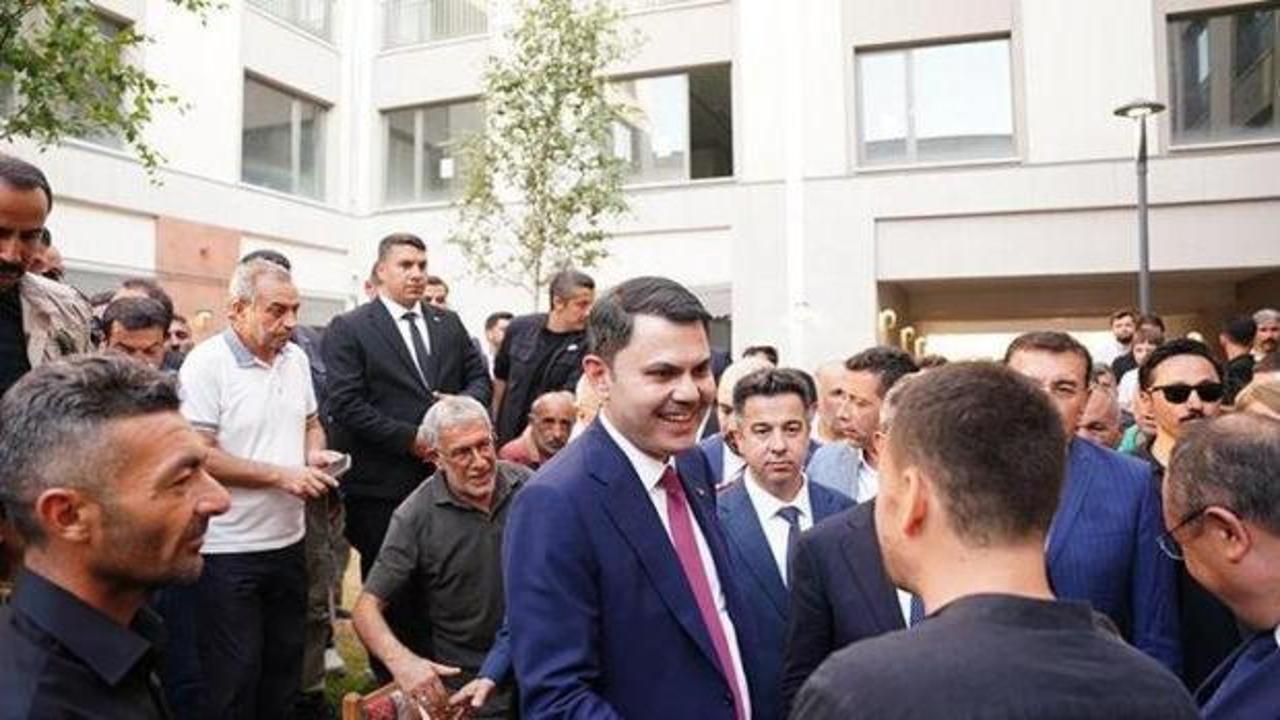 Bakan Kurum, Malatya'da yeni yapılan Bakırcılar Çarşısı'nın açılışını yaptı