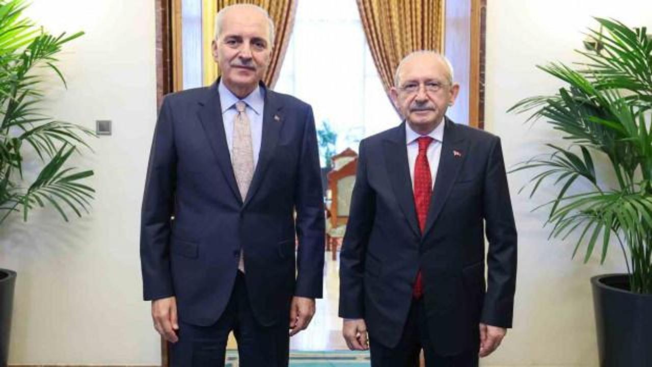 Ankara'da kritik 'çerçeve yasa' zirvesi: Kurtulmuş, Kılıçdaroğlu'nu ağırladı
