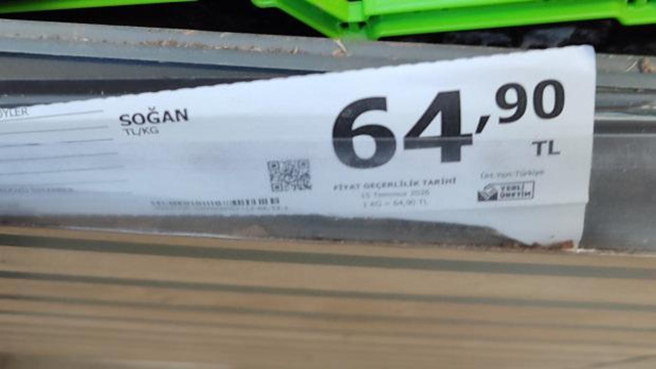 Sosyal medya şikayeti zincir markete ceza getirdi: Kuru soğanda etiket-kasa fiyatı uyuşmazlığı tespit edildi