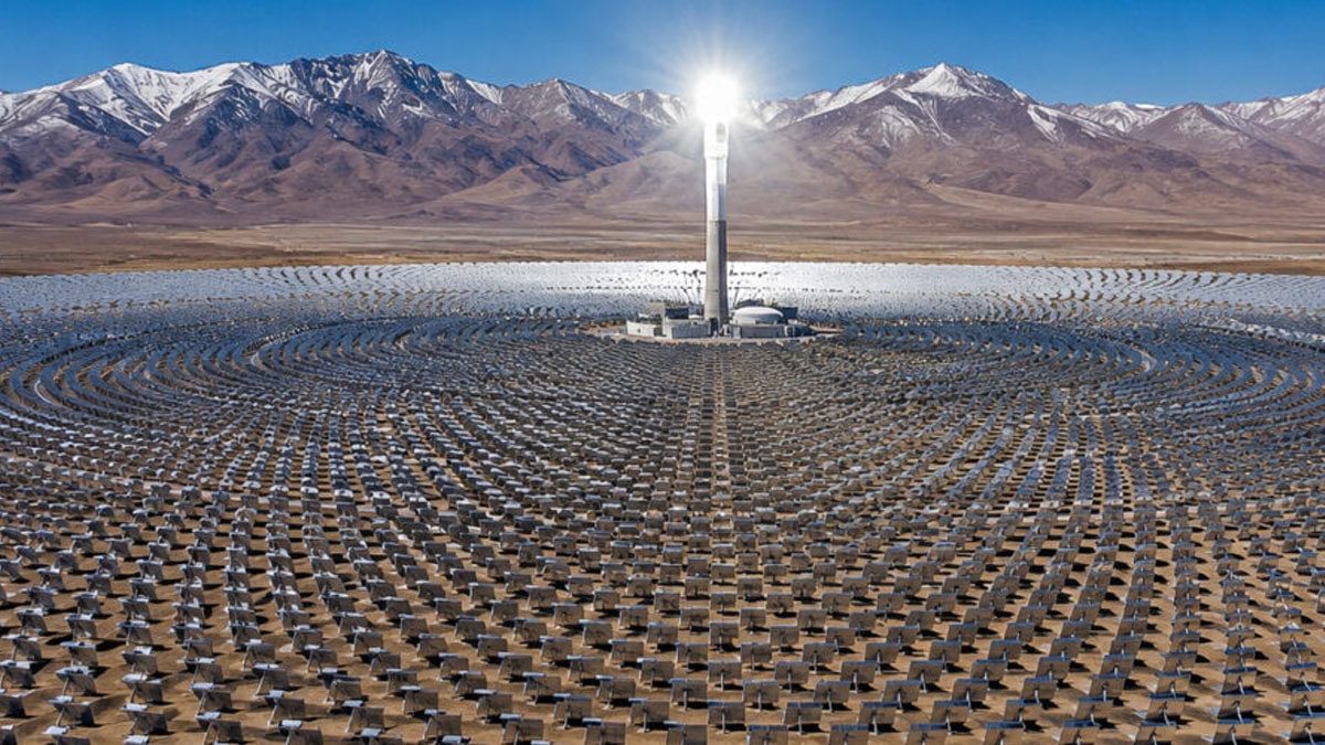 Dünyanın 'çatısında' dev güneş enerjisi projesi: 16 bin ayna eş zamanlı çalışmaya başlıyor