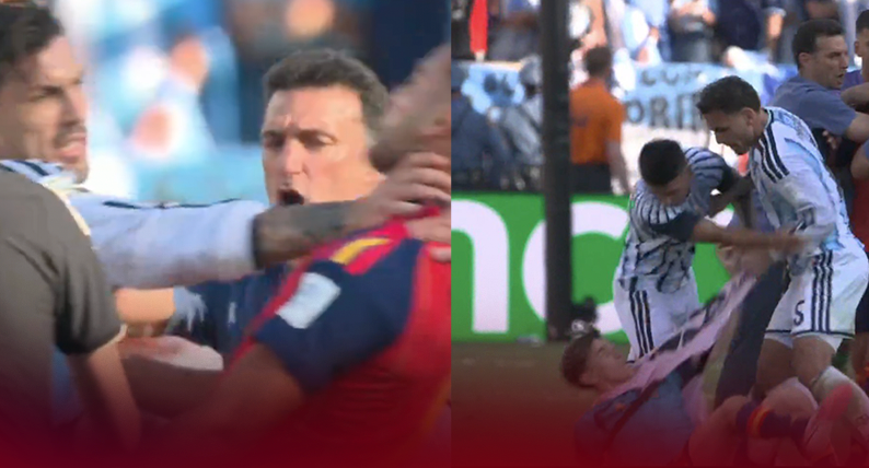 Mücadelenin ardından saha dışında gerilim: İspanyol futbolculara saldırı