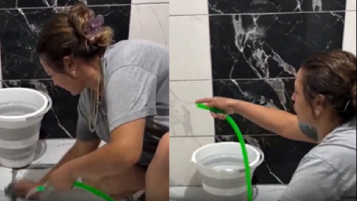 Temizlikçi kadının 'kazanç' videosu sosyal medyada gündem oldu