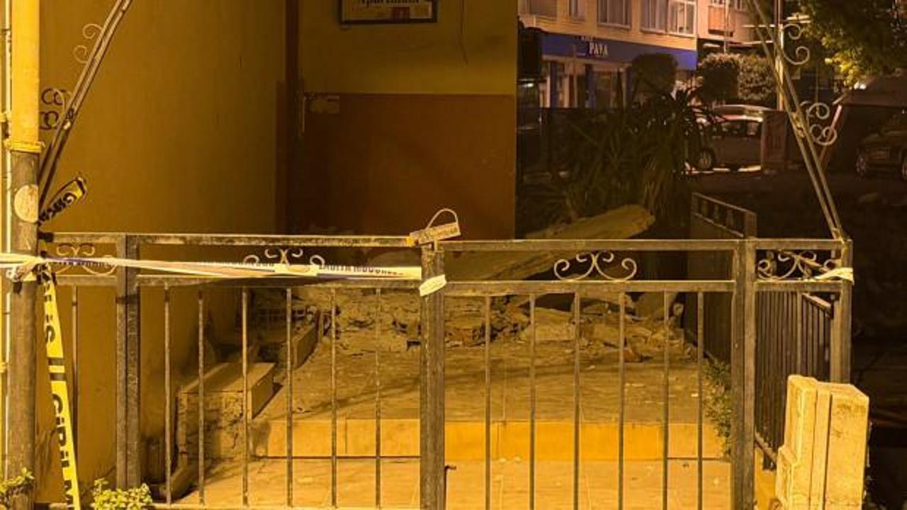 Güngören'de balkon faciası: 5 katlı bina acilen tahliye edildi
