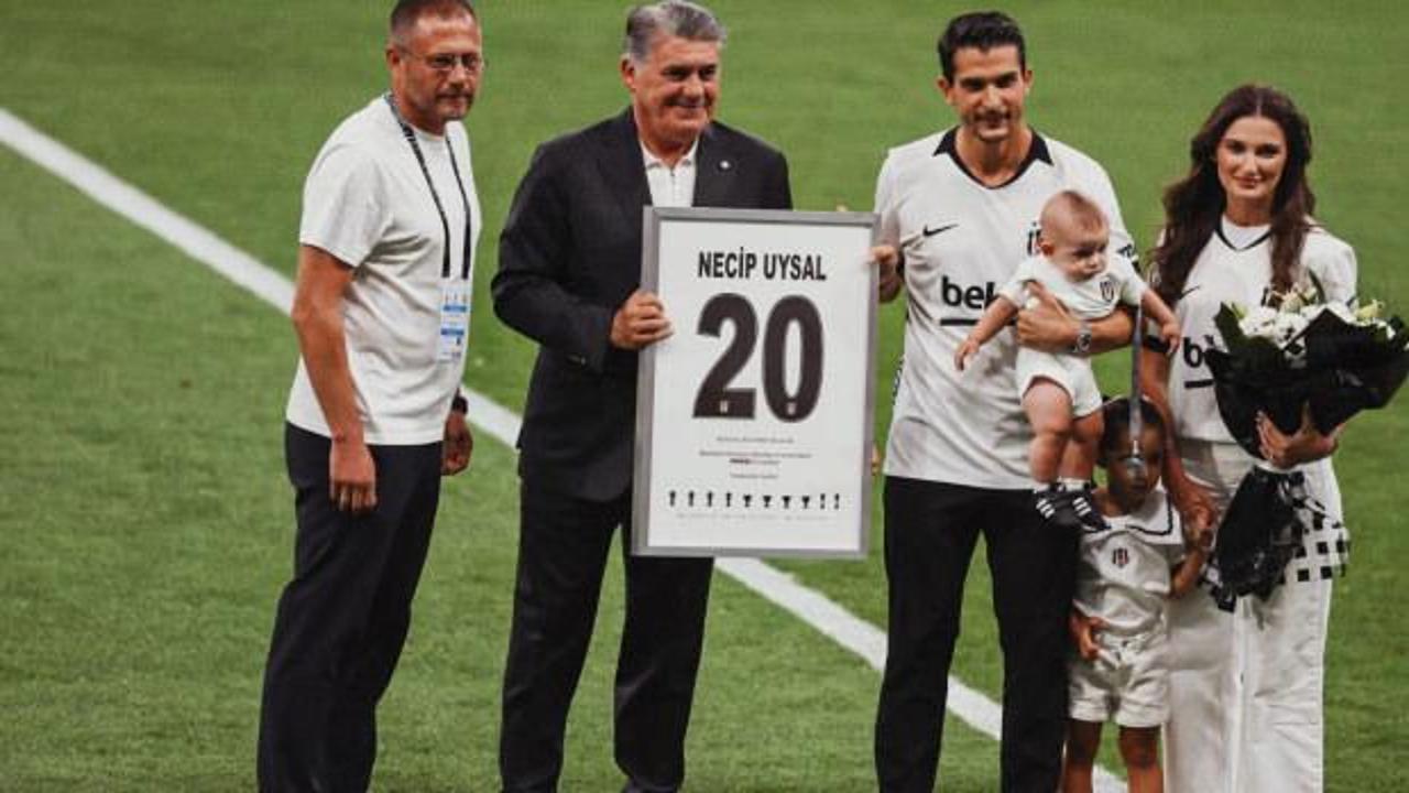 Beşiktaş'ın efsane kaptanı Necip Uysal'a dugusal veda: "Sonsuz sadakat"