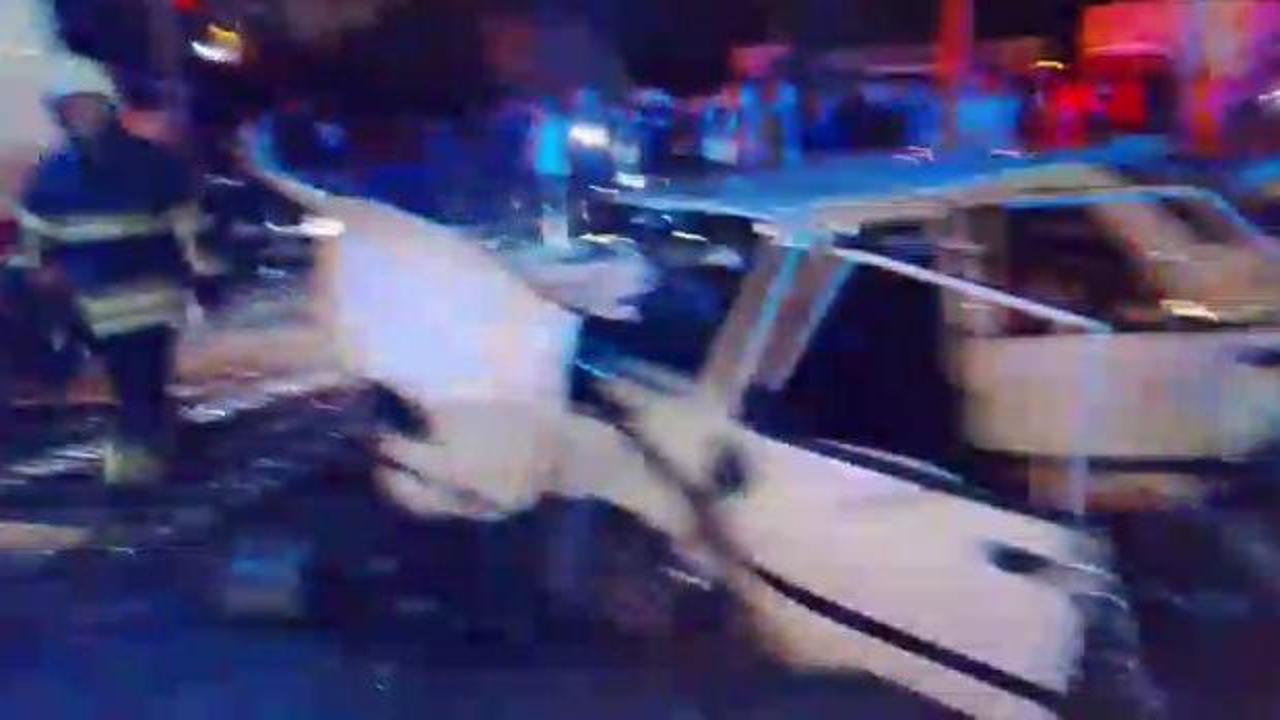 Pozantı'da korkunç kaza: Kırmızı ışıkta bekleyen araca arkadan çarpan sürücü hayatını kaybetti