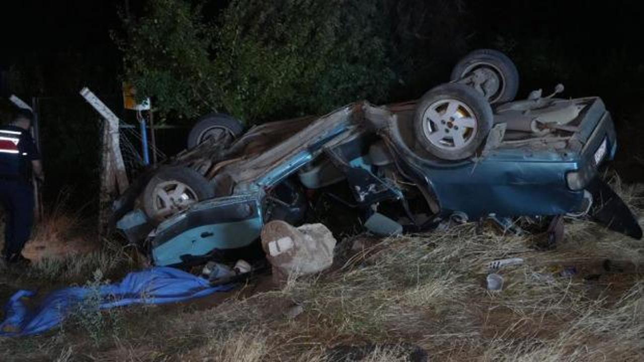 Takla atan otomobilde 17 yaşındaki genç kız hayatını kaybetti: 2 ağır yaralı