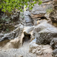 Manisa'daki Saklı Kanyon 5 ayın ardından yeniden kurudu
